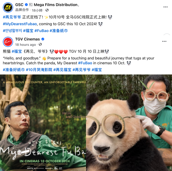 熊猫福宝登大屏幕！《再见爷爷》 1010全马上映 娱乐资讯 图2张