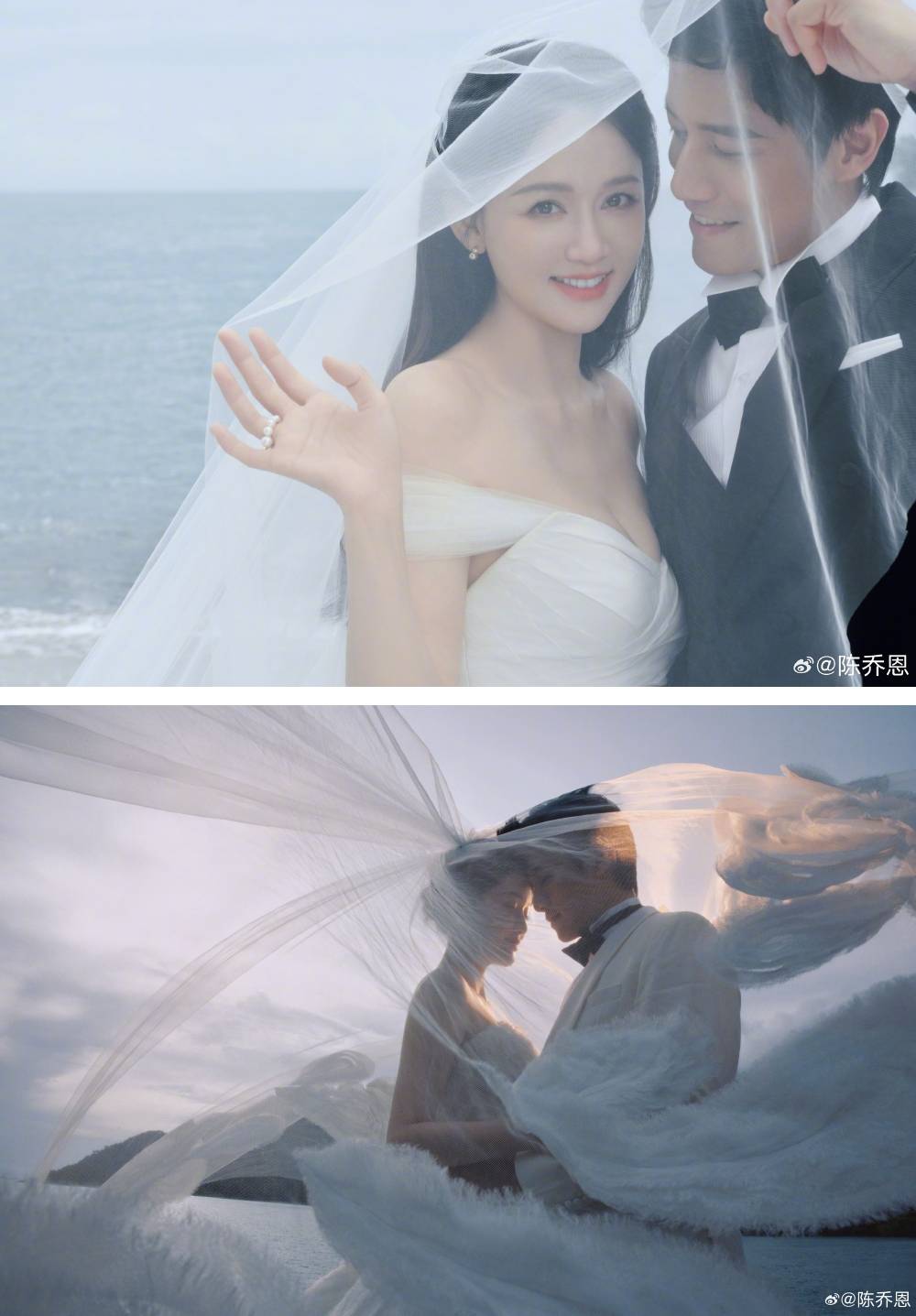 10张图看陈乔恩、Alan LANGKAWI 超唯美婚礼！哭念结婚誓词：像是上天为我特别定制的 娱乐资讯 图2张