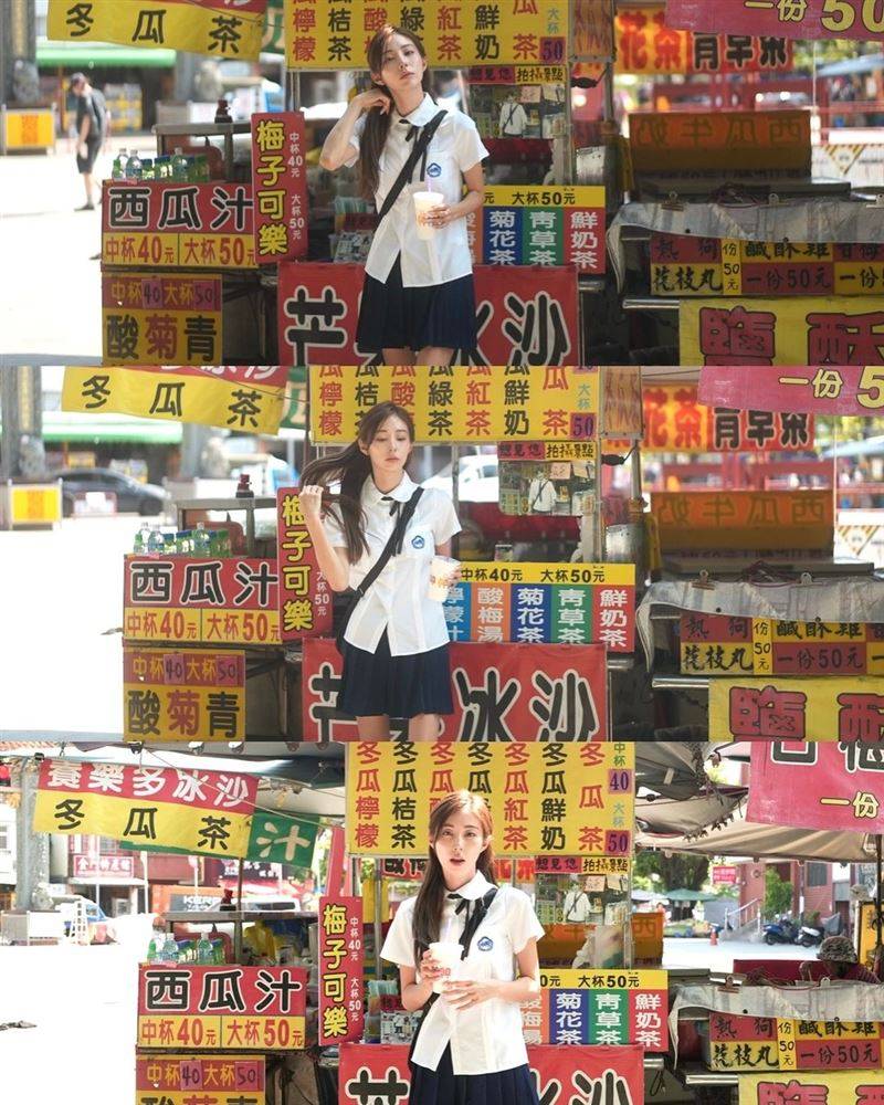 台南高中生竟是南韩女神！中、韩双语推荐“美食地图”网嗨：最美代言人 时尚资讯 图4张
