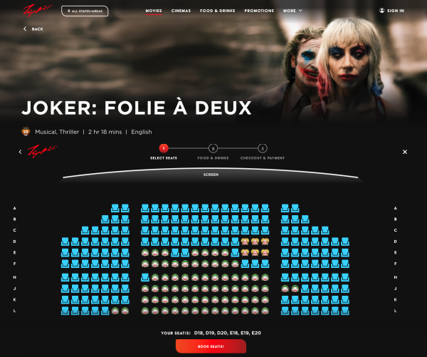 《Joker 2》霸屏TGV ! 买戏票会出现“小丑女”动画头像！ 娱乐资讯 图1张