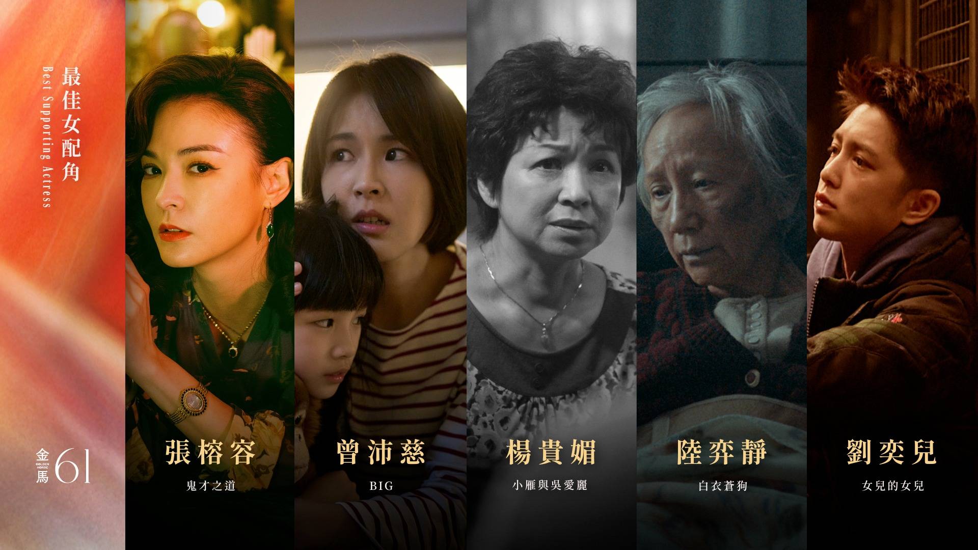 金马奖2024｜完整入围名单出炉！影后竞争激烈 吴君如PK张艾嘉、夏于乔！ 娱乐资讯 图6张