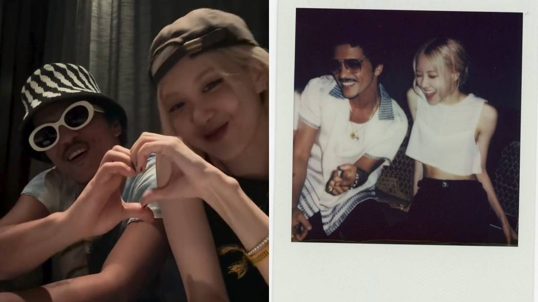 Rosé、Bruno Mars合作新曲《APT.》超洗脑！MV大胆亲对方脸颊 娱乐资讯 图3张