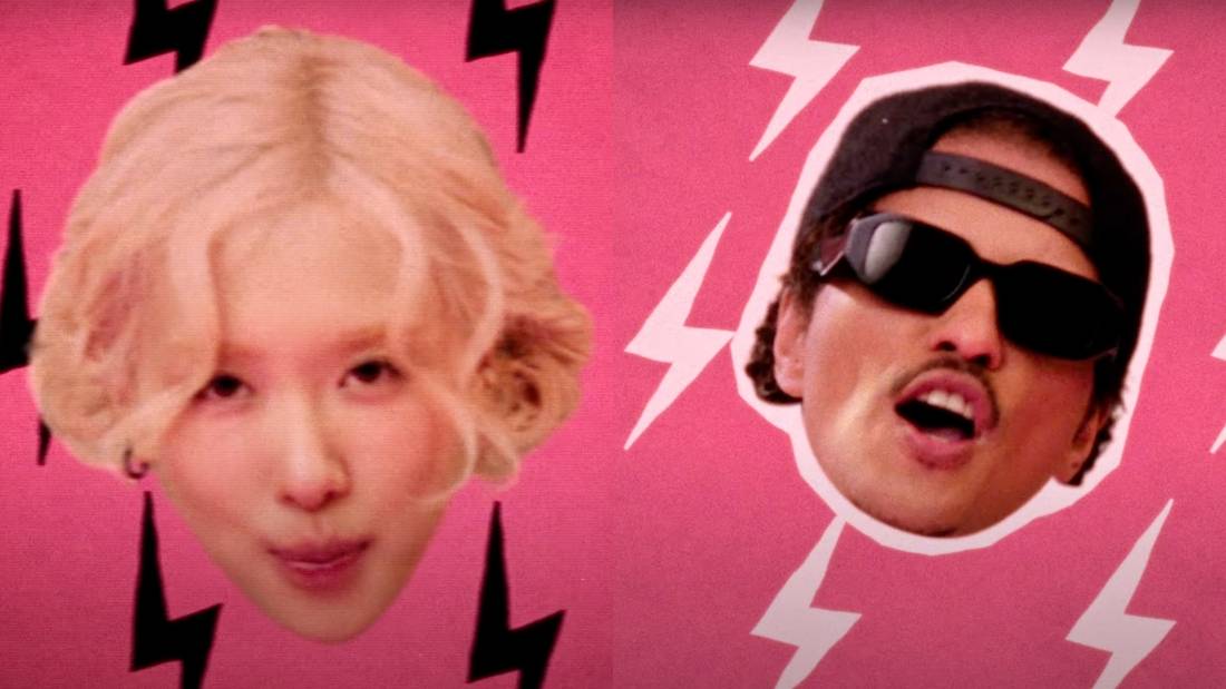 Rosé、Bruno Mars合作新曲《APT.》超洗脑！MV大胆亲对方脸颊 娱乐资讯 图4张
