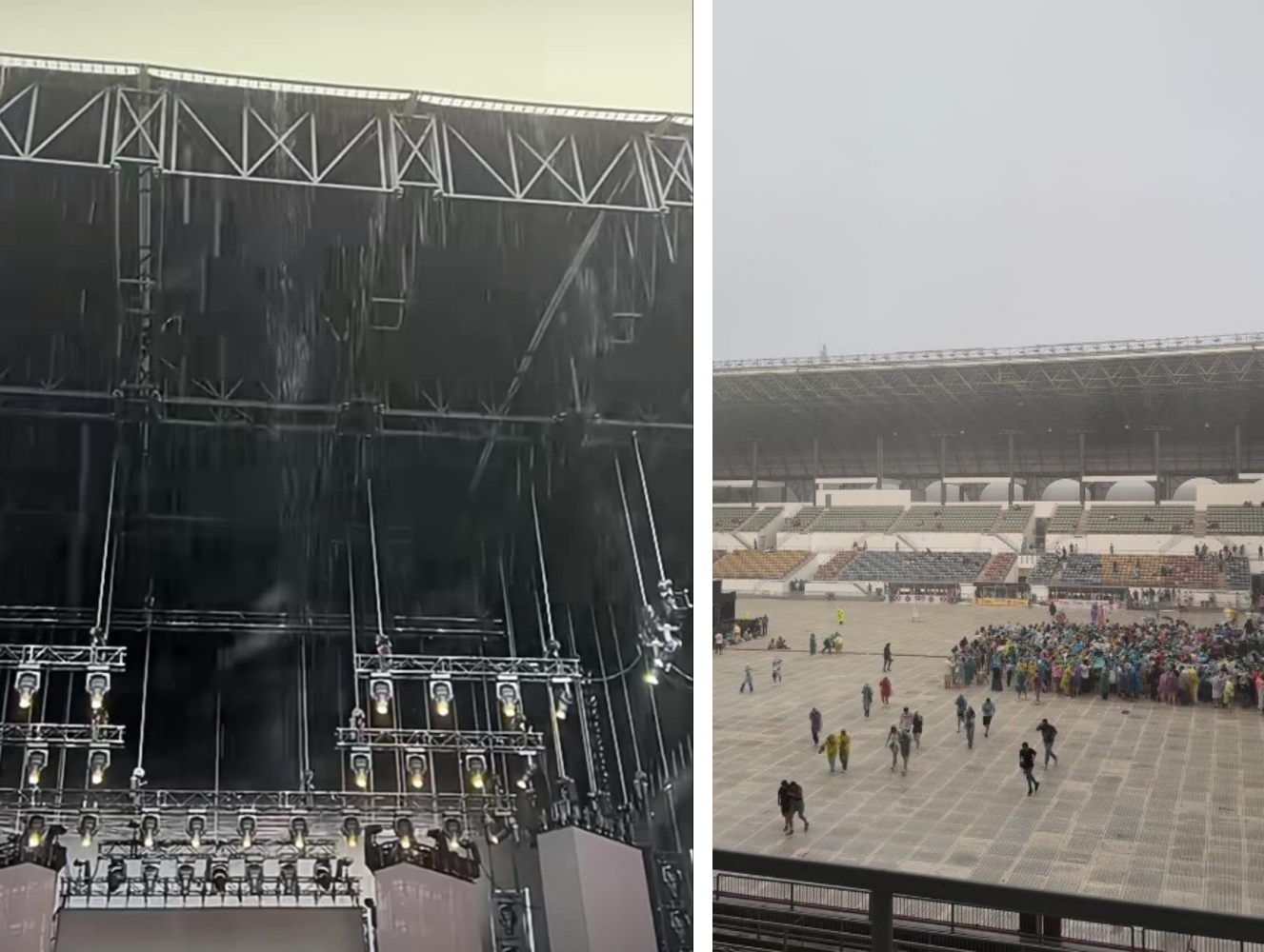 Imagine Dragons马来西亚演唱会遇暴雨！内场竟成了天然瀑布 娱乐资讯 图2张