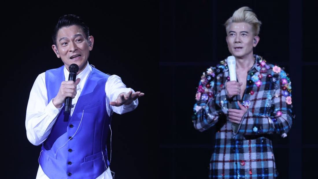 刘德华、郭富城同日开唱双双曝意外！舞台溅血、失足跌下台 娱乐资讯 图1张