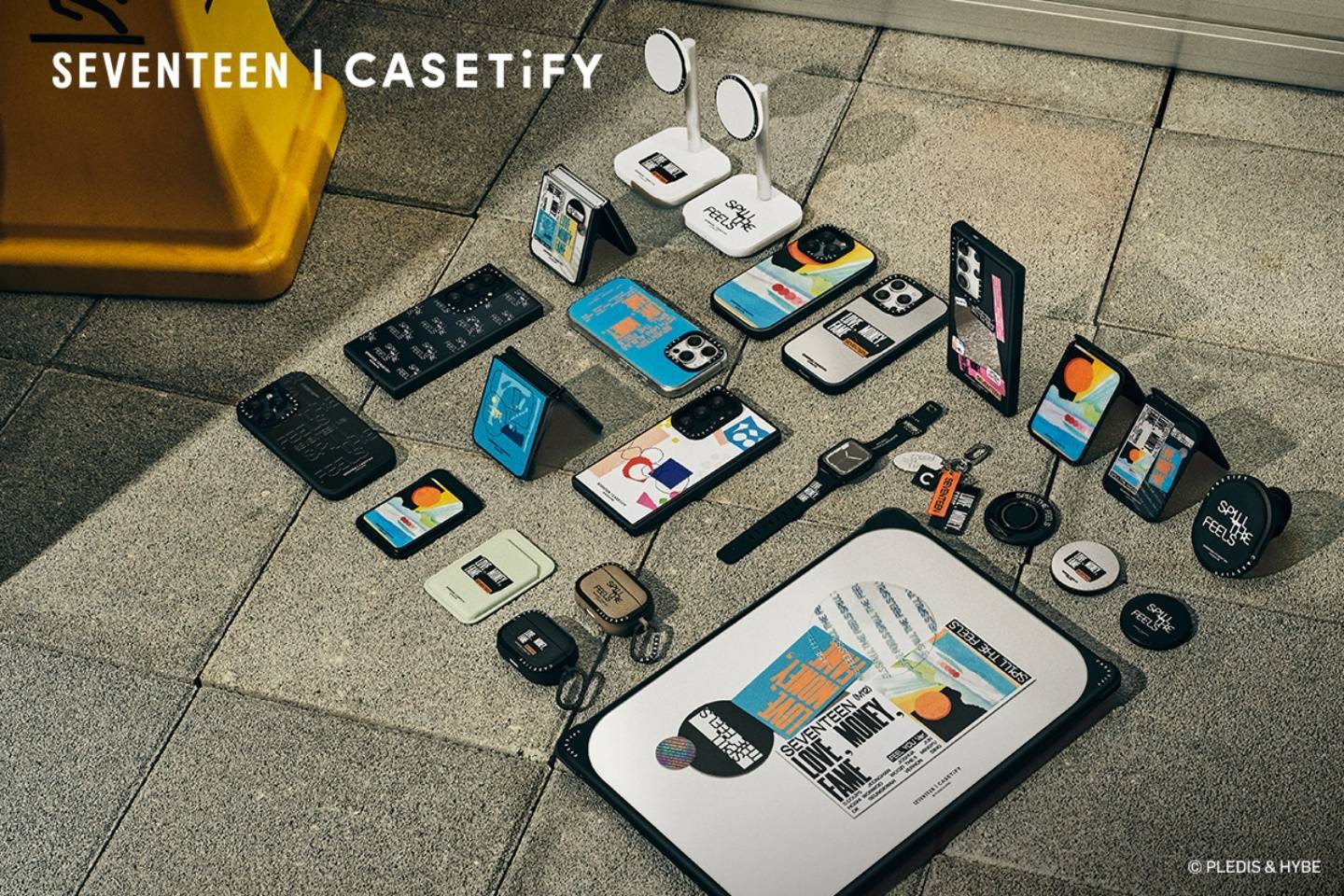 CASETiFY 与 SEVENTEEN 合作！推出以迷你专辑《SPILL THE FEELS》为灵感的联名系列