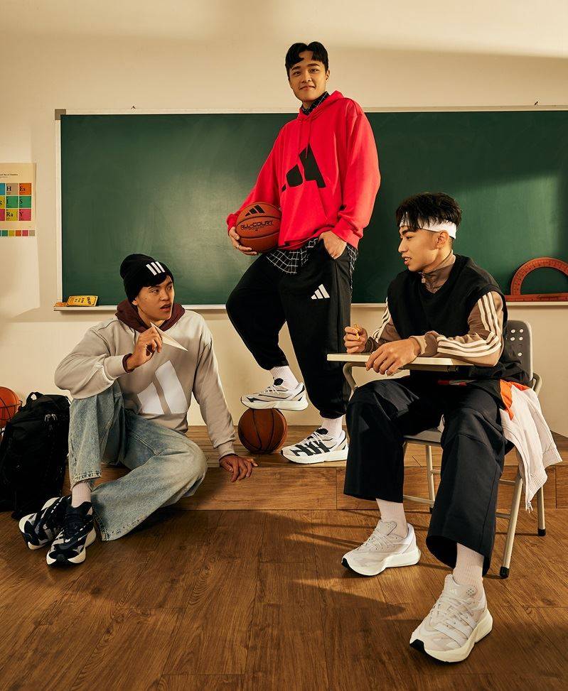 adidas Sportswear Essentials系列开学登场 韩团BABYMONSTER化身女大生 时尚资讯 图3张