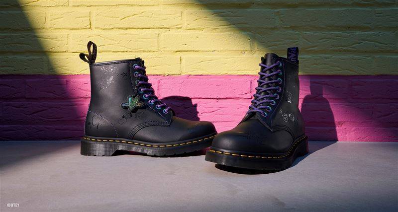音乐与潮流！Dr. MartensＸBT21联名第二弹登场、玩转艺术 时尚资讯 图2张