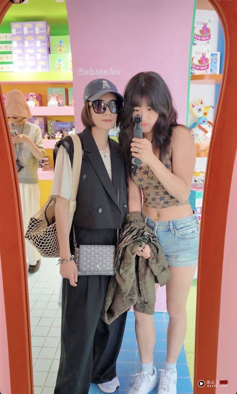 梧桐妹同框锺丽缇超正三女儿　“海巡”网友评论！亲回2个字附上这表情 时尚资讯 图3张