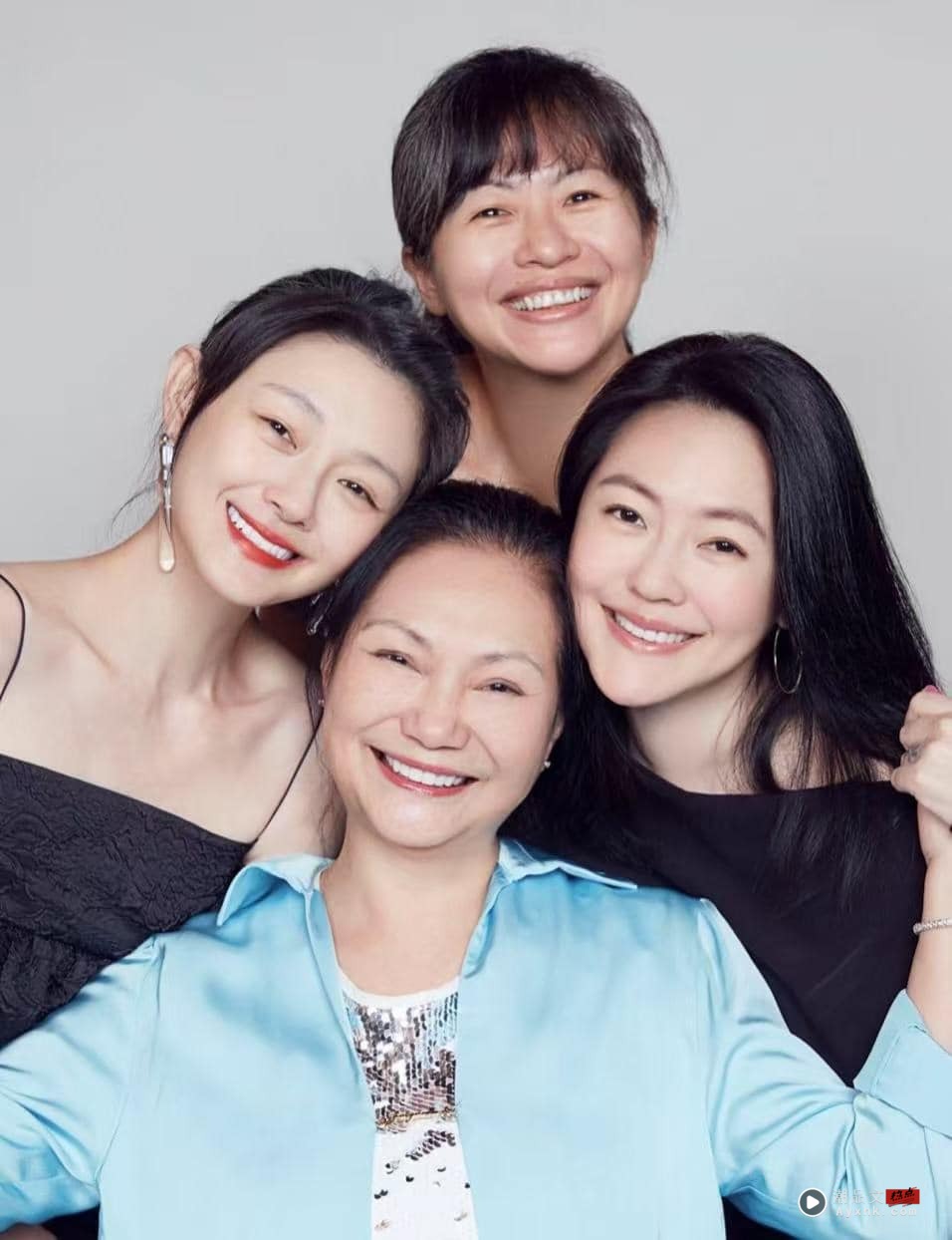 “大S回来了”！ S妈母亲节晒三女儿合照与AI影片！ 娱乐资讯 图2张