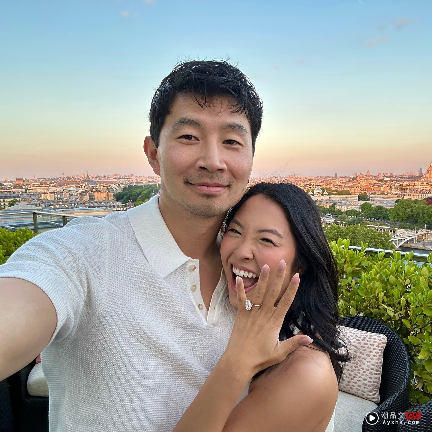 恭喜！《尚气》刘思慕求婚成功！女友晒超大钻戒 甜蜜放闪！ 娱乐资讯 图1张