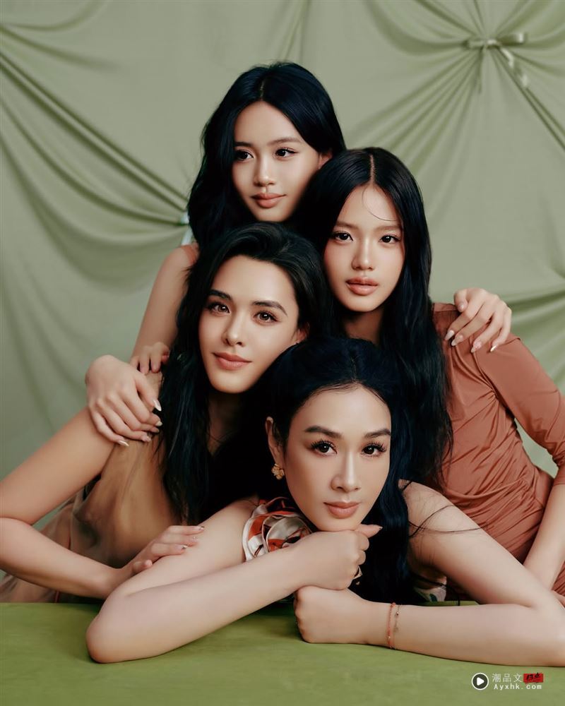 锺丽缇合体三个女儿！长超美遗传漂亮基因　大女儿曾夺选美亚军 时尚资讯 图3张