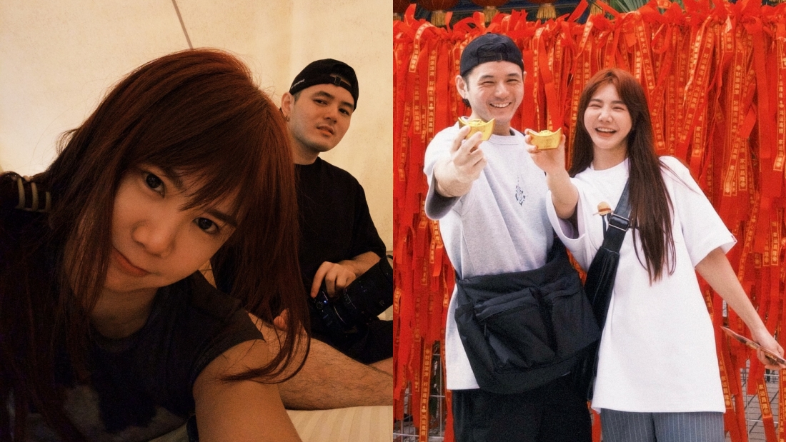 会玩！前AMOi-AMOi小闲和男友串通 自戴头纱、婚戒在朋友面前完成求婚仪式 娱乐资讯 图4张