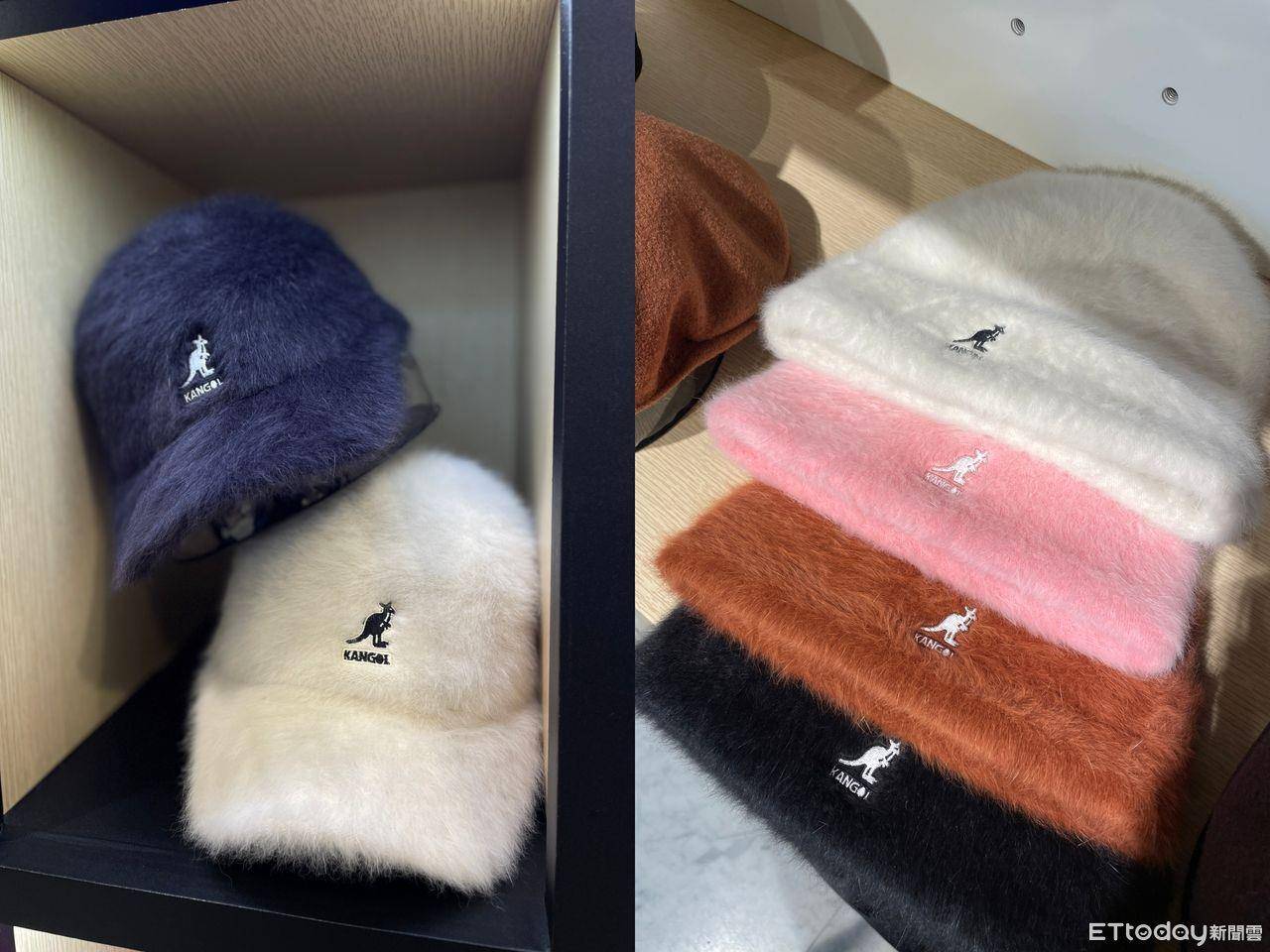 KANGOL冰青色、奶油粉“毛毛帽”绝美！首度与此潮牌打造最帅钟型帽 最新资讯 图3张