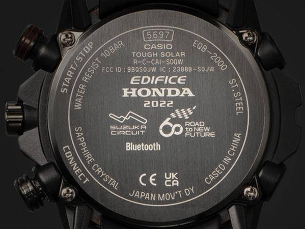 CASIO联手HONDA燃起表迷赛车魂　连表带都是车内装麂皮材质 最新资讯 图3张