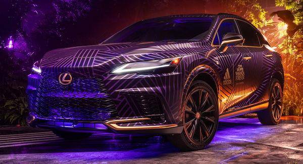 Lexus与Adidas合作打造“瓦干达风格RX 500h”以漫威黑豹为灵感 最新资讯 图5张
