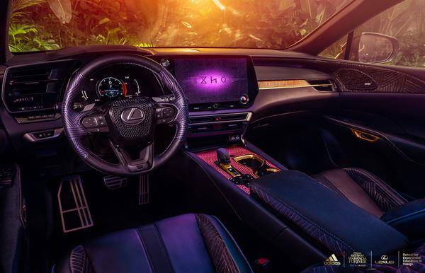 Lexus与Adidas合作打造“瓦干达风格RX 500h”以漫威黑豹为灵感 最新资讯 图8张