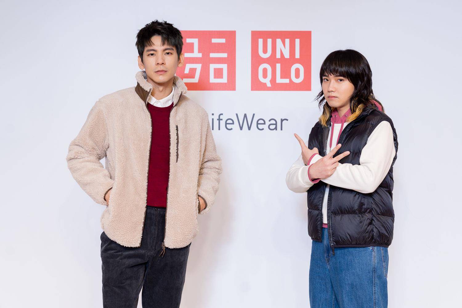 林柏宏、持修齐赞与小S拍广告太好玩　抢当“暖男”示范冬季保暖穿搭 最新资讯 图1张