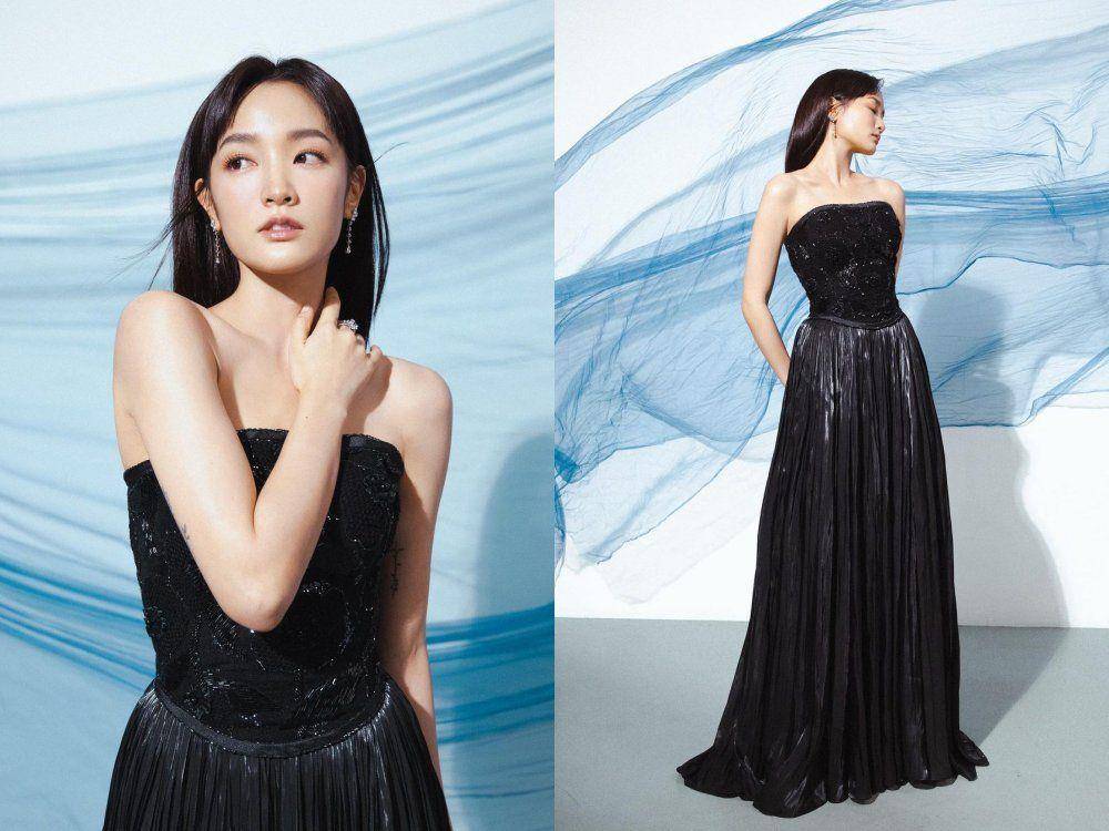 金马时尚／王净、王渝萱成“平口组双女神”　网赞“美到想喷泪” 时尚穿搭 图3张