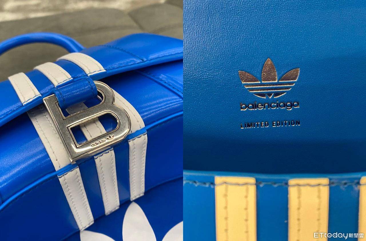 包・开箱／韩韶禧加持Balenciaga／adidas沙漏包！特制三叶草防尘袋潮翻 名人名流 图2张