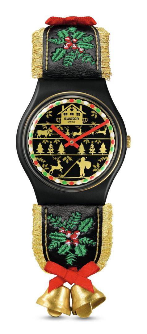Swatch圣诞表洋溢浓浓瑞士风　附节庆吊饰布置居家空间 最新资讯 图2张