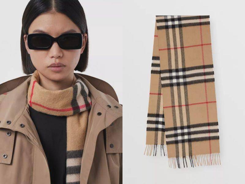 7款精品围巾冬季御寒必备　Celine罗纹羊毛、Loewe随兴打法都时髦 时尚穿搭 图4张