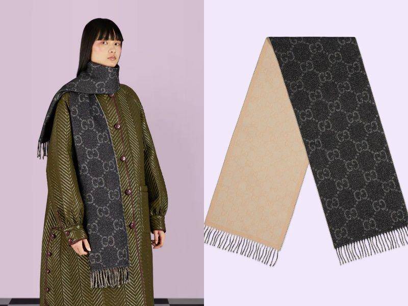 7款精品围巾冬季御寒必备　Celine罗纹羊毛、Loewe随兴打法都时髦 时尚穿搭 图5张