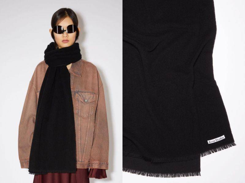 7款精品围巾冬季御寒必备　Celine罗纹羊毛、Loewe随兴打法都时髦 时尚穿搭 图7张