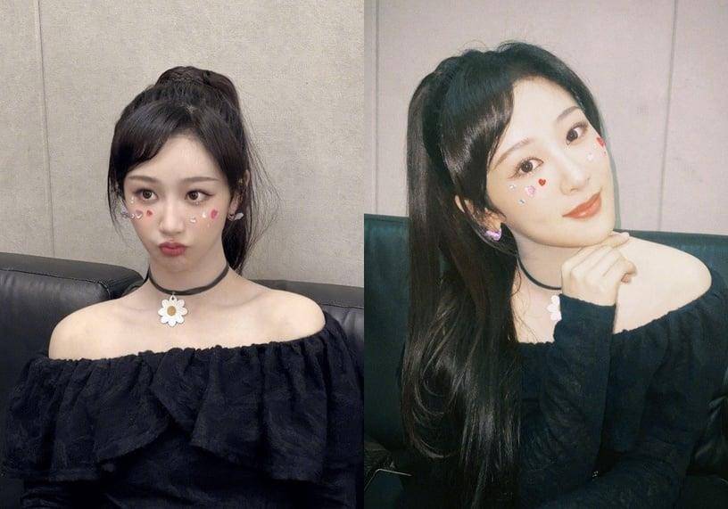 女星马尾范本！赵露思穿上校服毫无违和感、迪丽热巴高马尾超气质 最新资讯 图6张