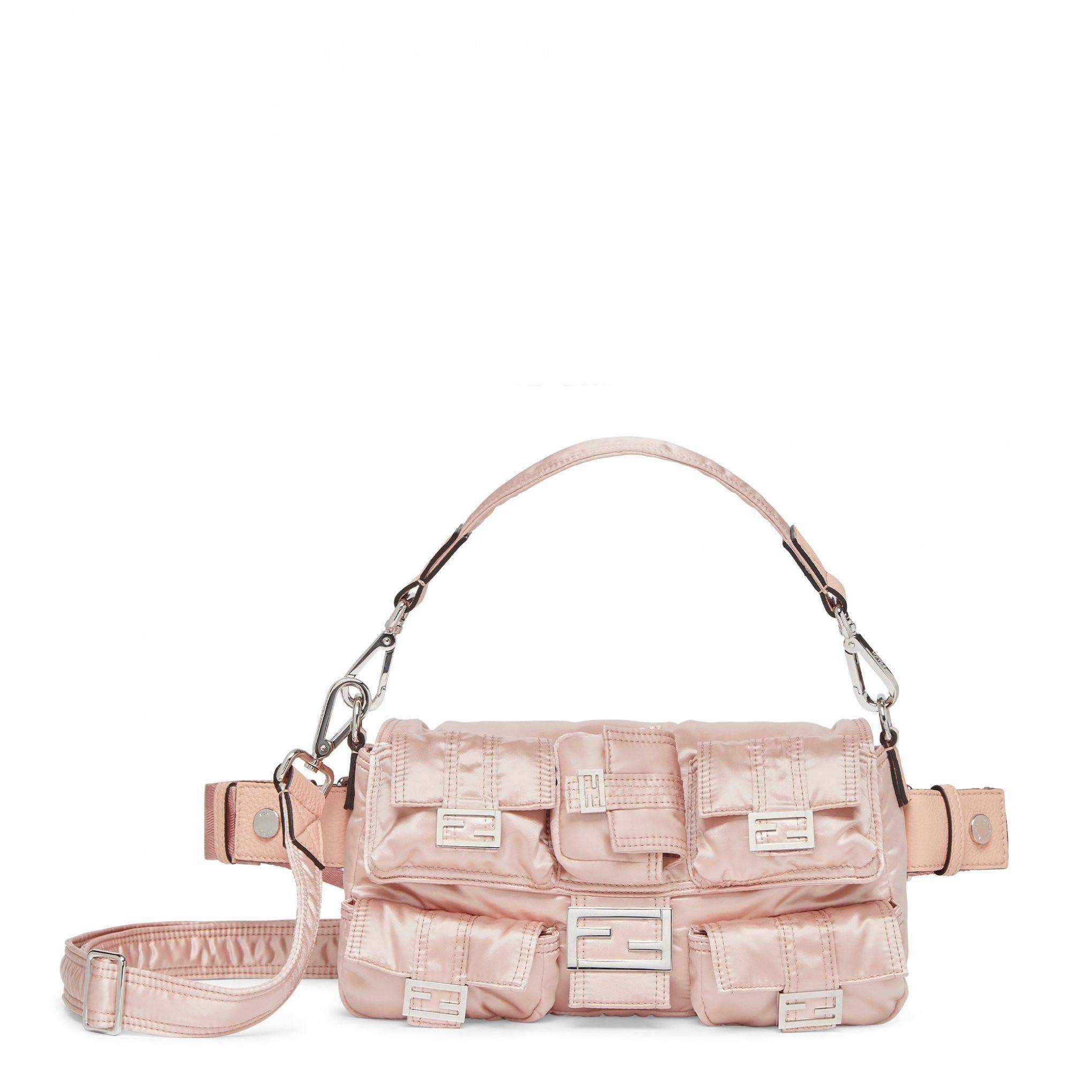 包・开箱／FENDI Baguette25岁特别款！亮片、彩珠、镜面刺绣超值得收藏 时尚穿搭 图6张