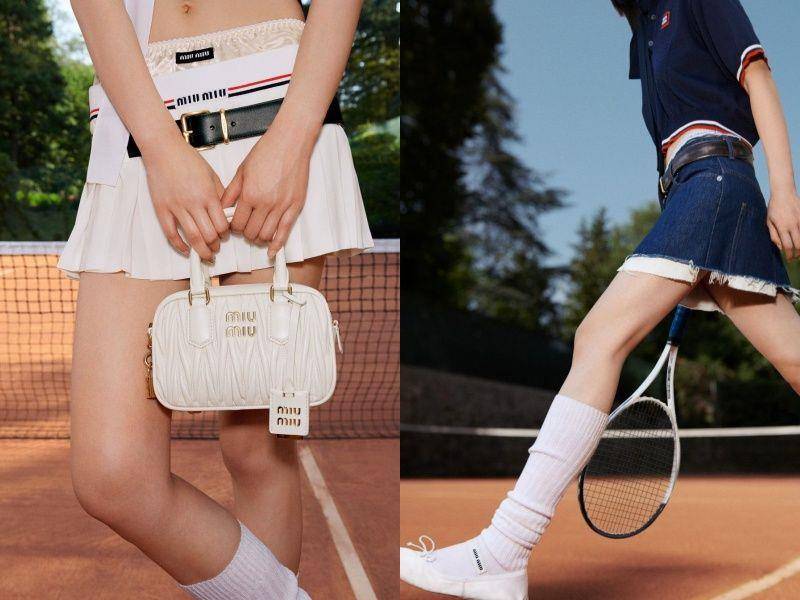 时尚圈刮起网球风　CHANEL度假系列超烧、Jacquemus X Nike被封最美联名 时尚穿搭 图2张