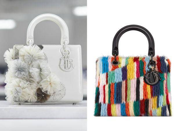 DIOR、LV经典包都变了样！底部长尖刺够气魄　渐层夕阳色美到心坎 时尚穿搭 图7张