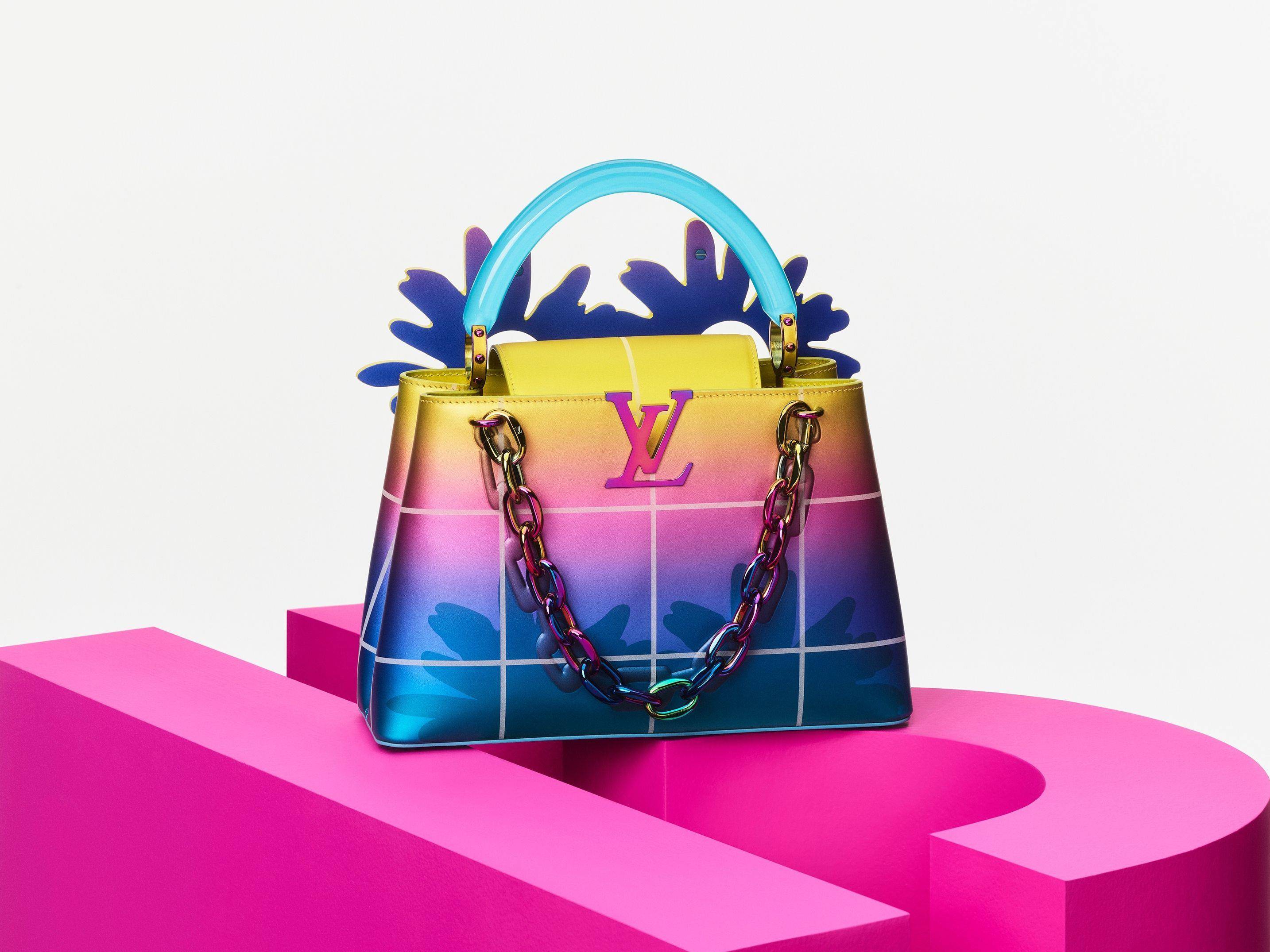 DIOR、LV经典包都变了样！底部长尖刺够气魄　渐层夕阳色美到心坎 时尚穿搭 图12张