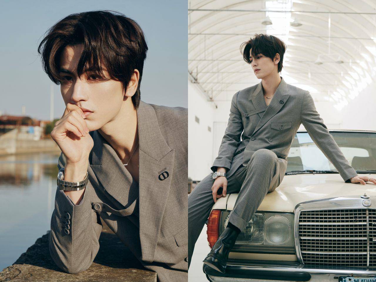 “月尊”王鹤棣穿童装登场当大男孩、“长珩”张凌赫贵族西装帅到没天理！ 时尚穿搭 图4张
