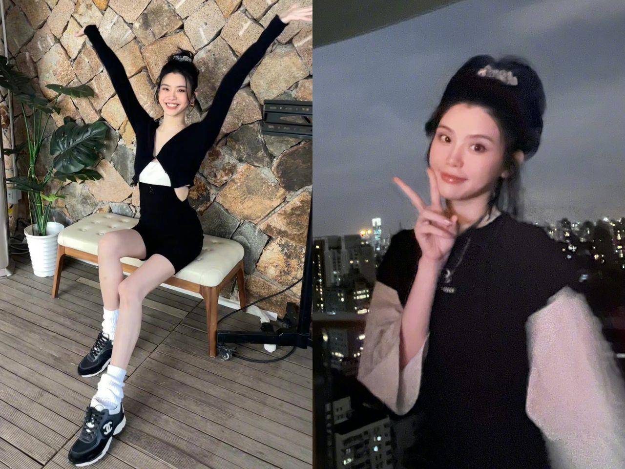 “跌倒超模”奚梦瑶拿LOEWE当妈妈包装巧克力　没带护唇膏会抓狂 名人名流 图3张