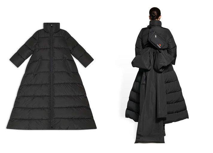 度过寒冬一件大衣就够　YSL超级浮夸的性感、LOEWE时髦首选 时尚穿搭 图2张