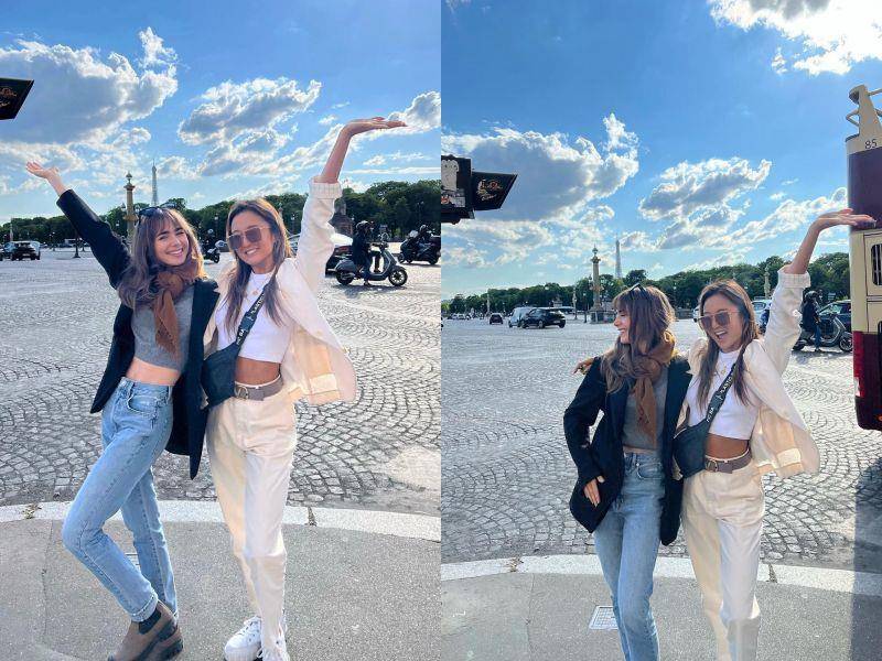 艾希莉朴私服太时尚！兼具可爱及性感　网喊：想看Mindy in Paris 名人名流 图1张