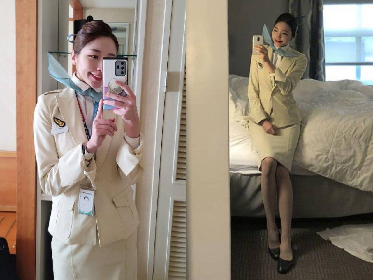 南韩“最正空姐”海恩随身必备5件小物　化妆包竟然是皱皱透明塑胶袋！ 最新资讯 图5张