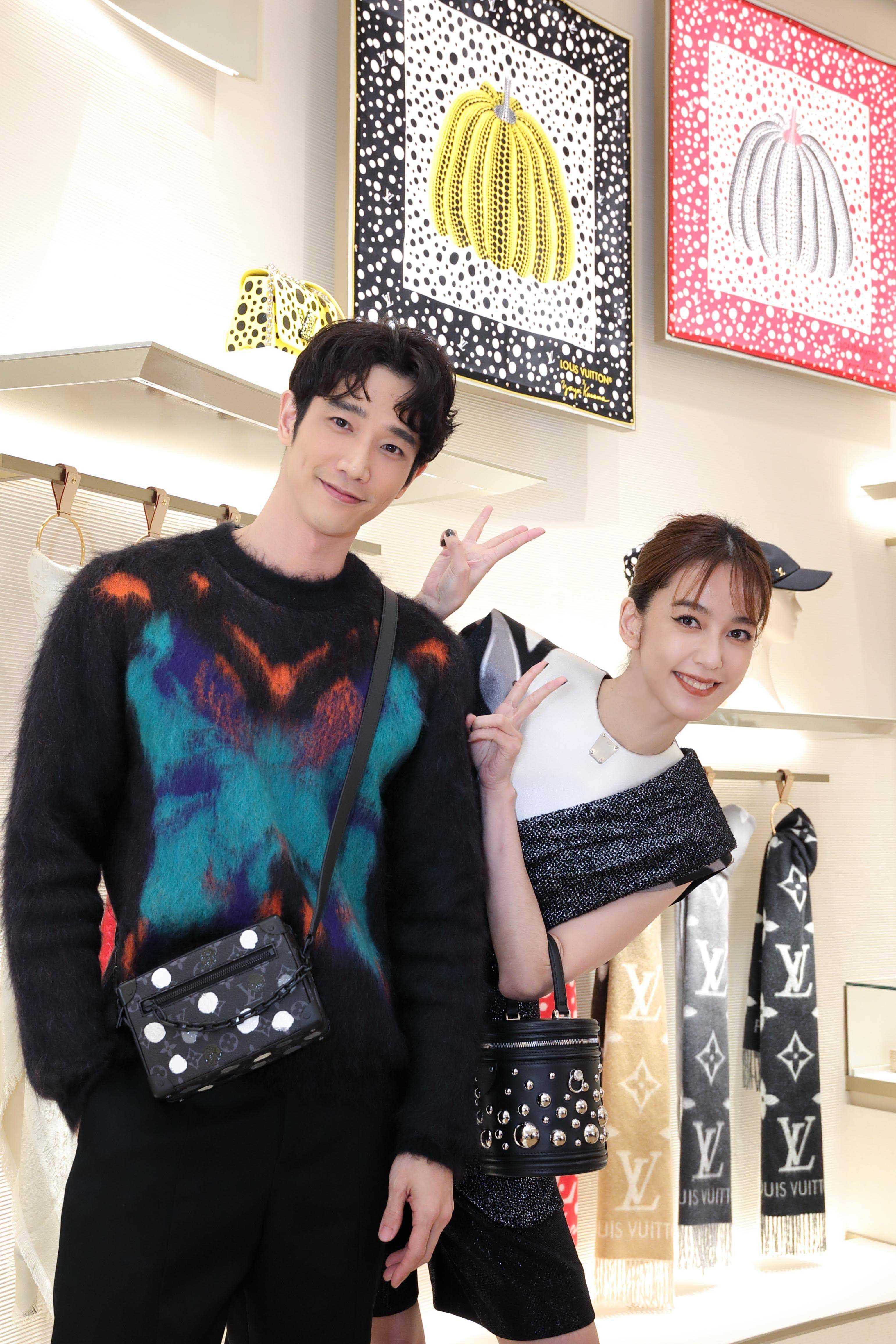 刘以豪回台参加LV盛会帅翻！　陈庭妮亲曝“婚纱照”在路上了 时尚穿搭 图1张