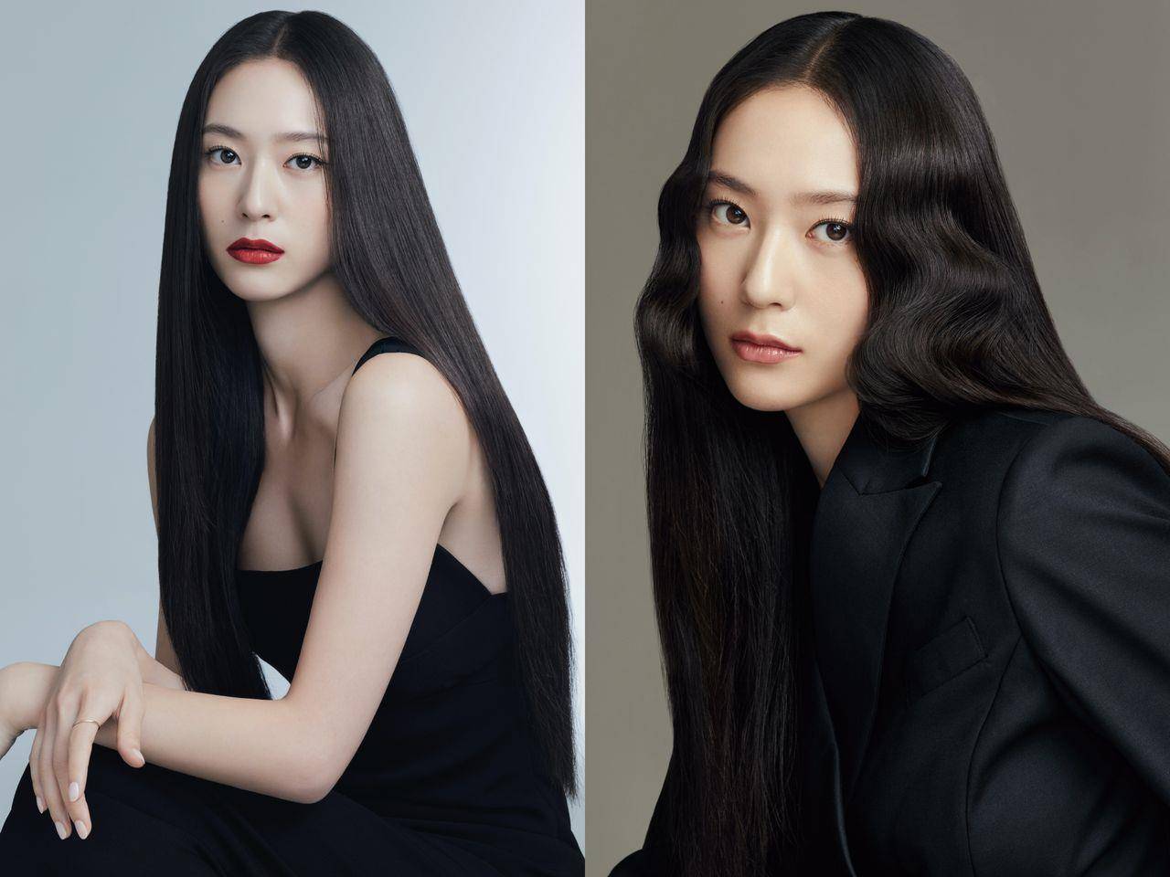 常吹染整烫也没落发！Krystal把头发当脸保养、李圣经重视发丝光泽感 名人名流 图1张