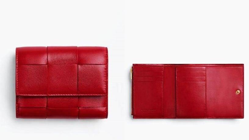 12款“开运红”精品皮夹／卡夹推荐　BV编织时髦又大气、GUCCI好入手 时尚穿搭 图7张