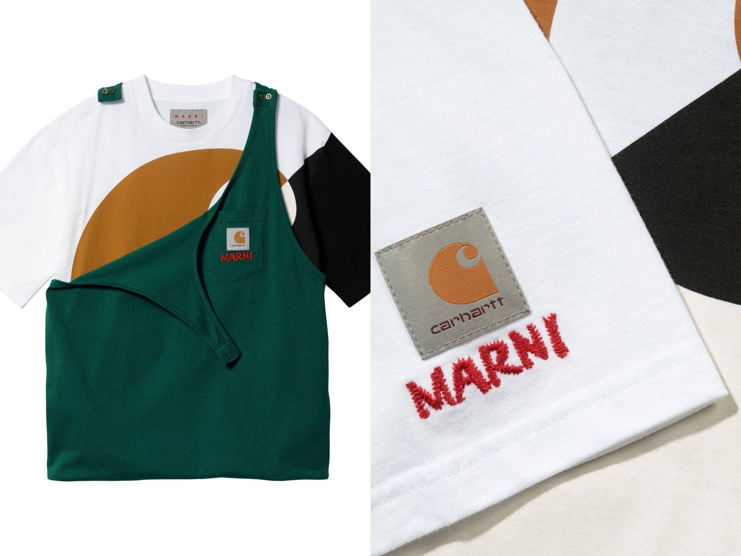 说・流行／MARNI可爱印花入侵Carhartt帅气工装　不论男女都烧翻！ 时尚穿搭 图4张