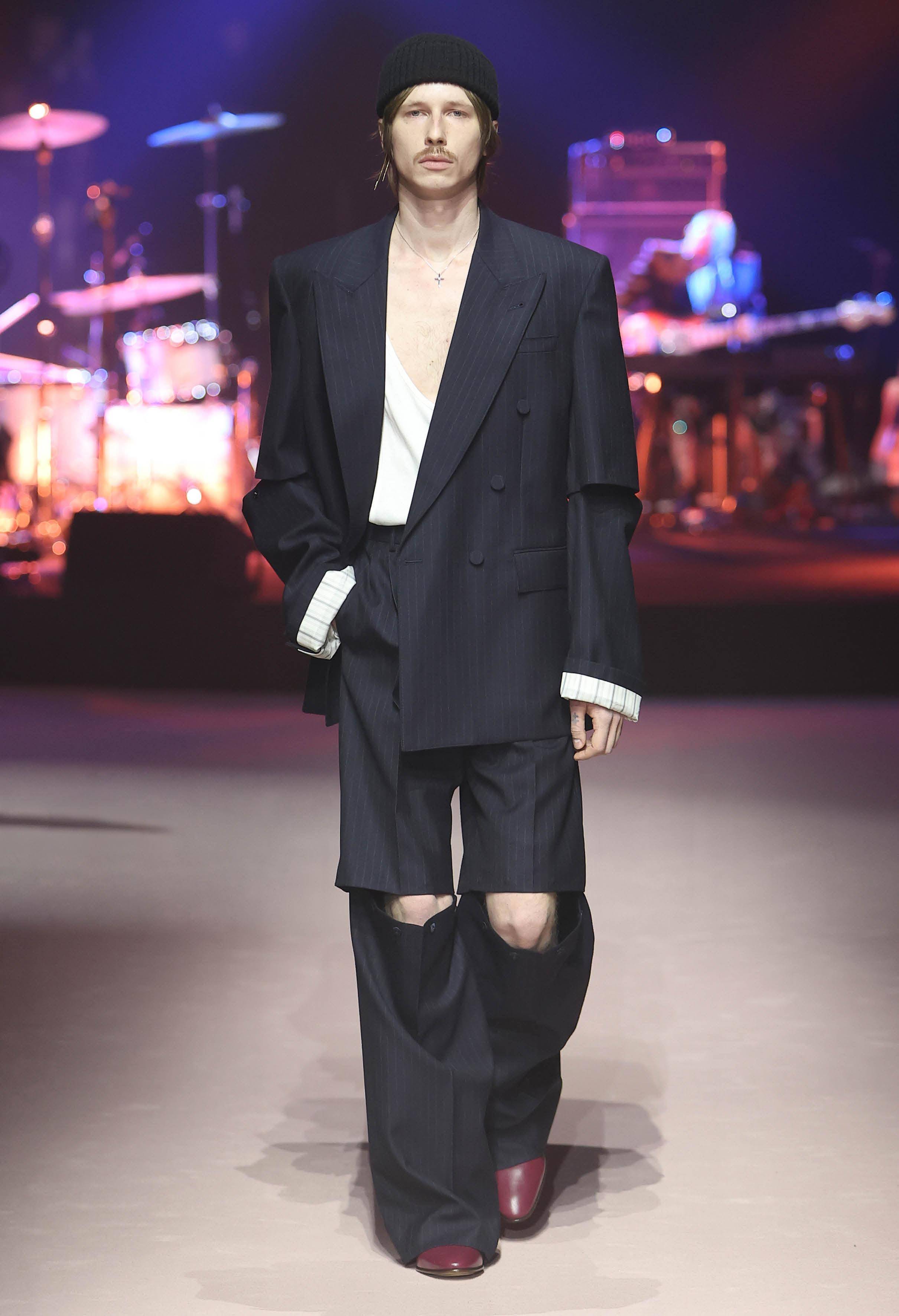 米兰时装周／GUCCI 2023男装常人终于能驾驭！掰了总监首秀爆款包连发 时尚穿搭 图5张