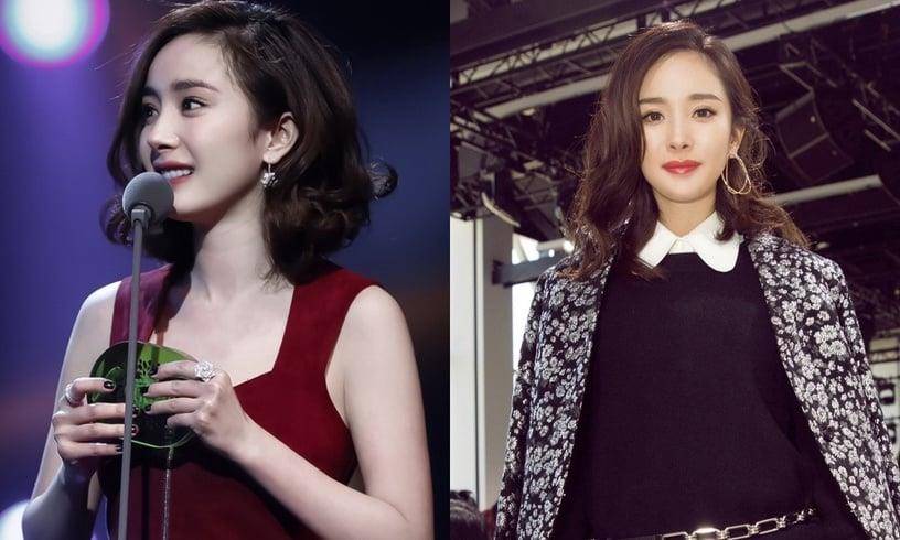 杨颖短发超逆天！6位女星长短发对比　IU初恋感满满、赵丽颖更显老 最新资讯 图4张