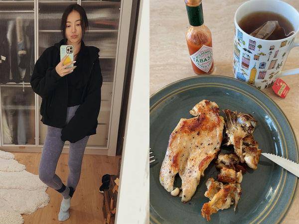 吴速玲曝“超强瘦身菜单”，喊话：偶尔保持饥饿感是好的 最新资讯 图1张