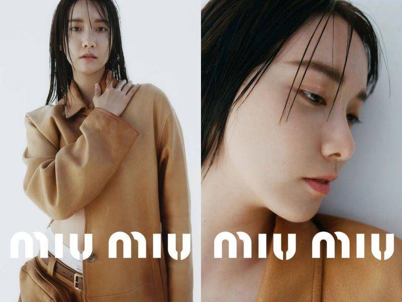 润娥甩甜美形象为MIU MIU换上性感湿发　秀英大呼：一次赞不够 名人名流 图2张