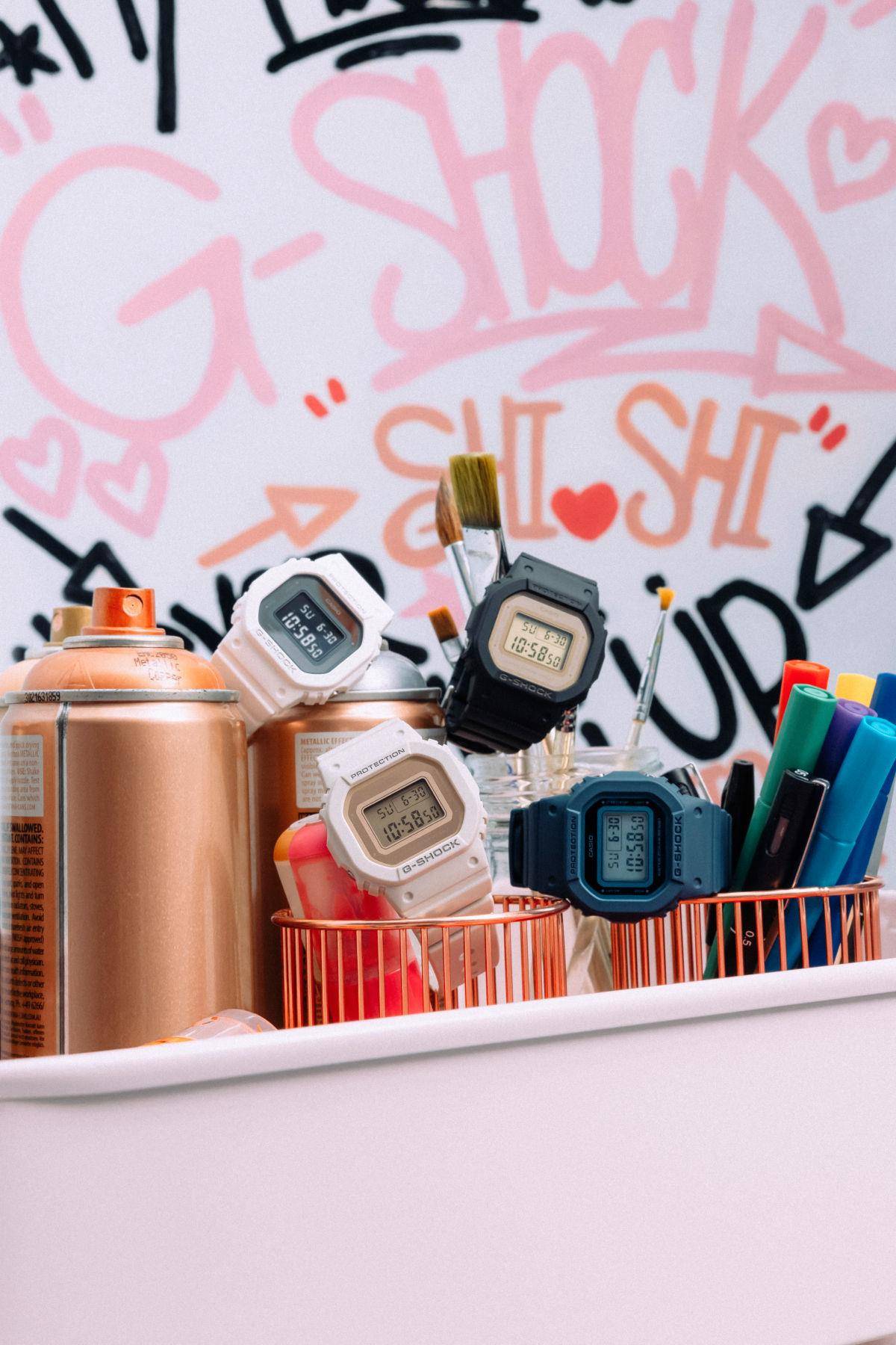 G-SHOCK经典方表缩小了　女性独享当情人礼正好 最新资讯 图2张