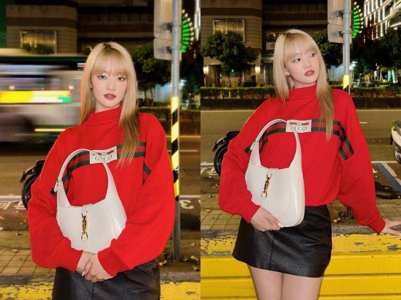 女星爱包公开每个都想买！Minnie台北街头晒贾姬包、Jisoo同款今年大热 时尚穿搭 图2张