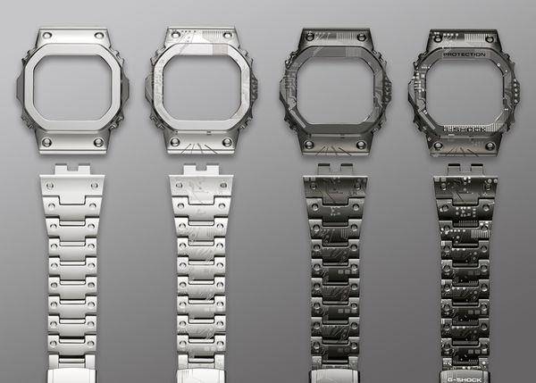 G-SHOCK迷彩表原来是电路板图案　霸气表超轻盈 奢侈品牌 图2张