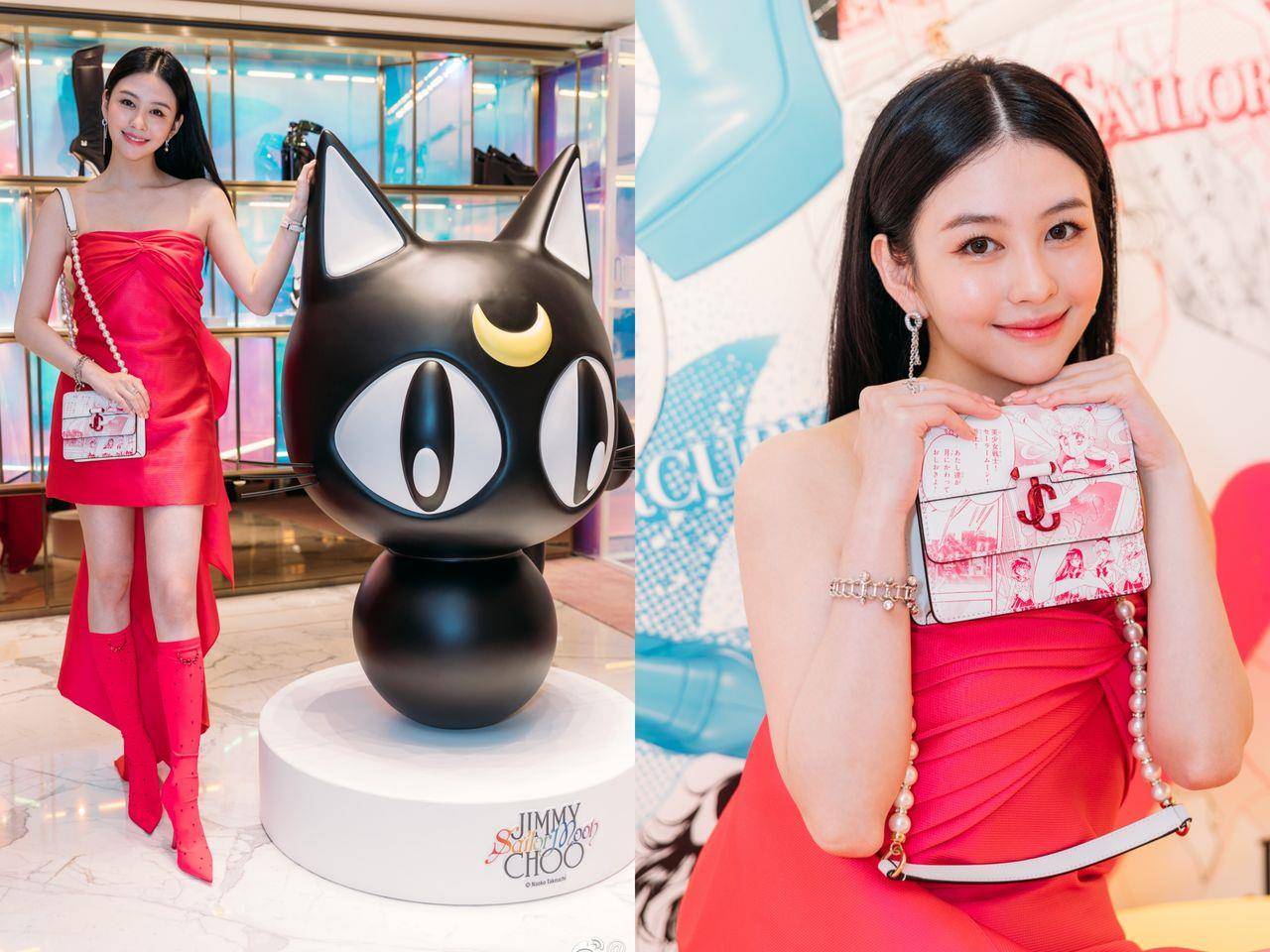 邱淑贞女儿沈月被封“最美星二代”　穿桃红色美战靴完美抢当月野兔 名人名流 图2张